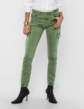 Pantalon Only Missouri Cargo verde