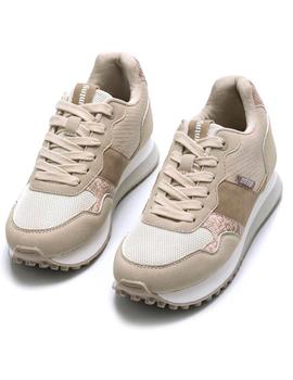 Zapatillas Mustang beige