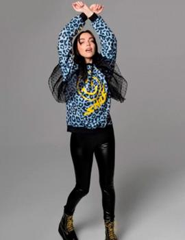 Sudadera Noc The Brand Smille gris