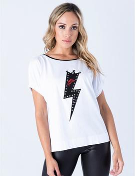 Camiseta Animosa Rebel blanca