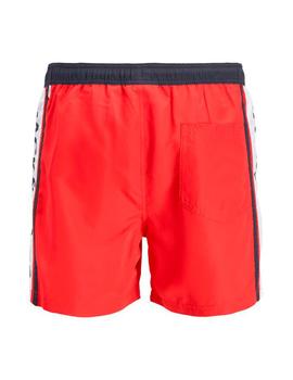 Bañador Jack&Jones Crete rojo