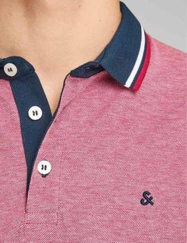 Polo Jack&Jones Paulos rojo