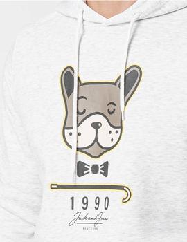 Sudadera Jack&Jones Summerdog gris