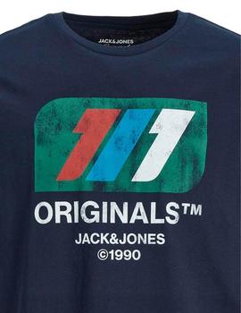 Camiseta Jack&Jones Nate marina
