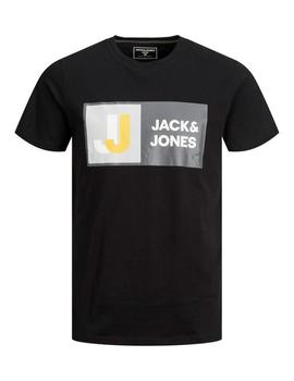 Camiseta Jack&Jones Logan negra