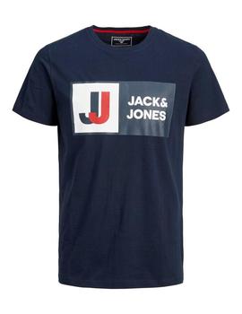 Camiseta Jack&Jones Logan marina