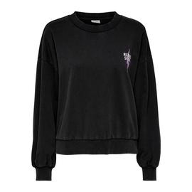 Sudadera Only Lucinda negra