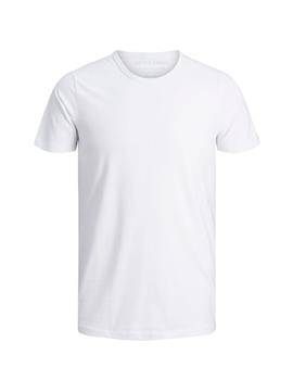 Camiseta Jack&Jones Basic blanca m/c