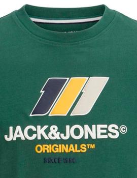 Camiseta Jack&Jones Slope verde