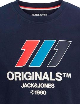 Camiseta Jack&Jones Slope marina