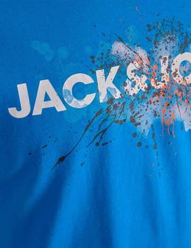Camiseta Jack&Jones Tear azuk