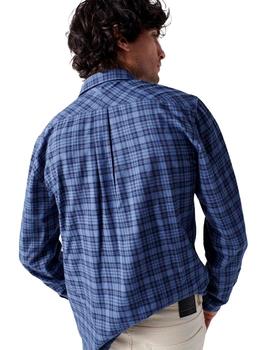 Camisa Salsa Cuadros azul