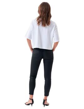 Pantalon Salsa Encerado negro