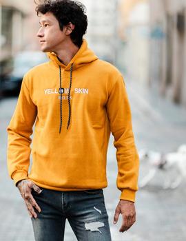 Sudadera Yellow Logo mostaza