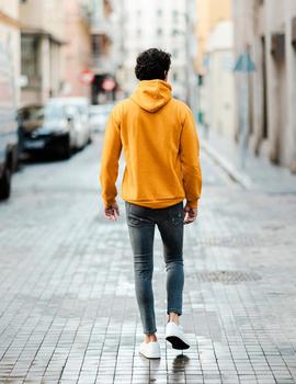 Sudadera Yellow Logo mostaza
