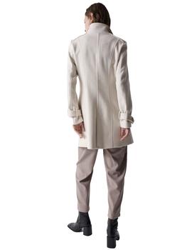 Abrigo Salsa Paño blanco