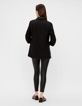 Blazer Pieces Boos 3/4 Negra