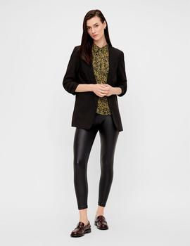 Blazer Pieces Boos 3/4 Negra