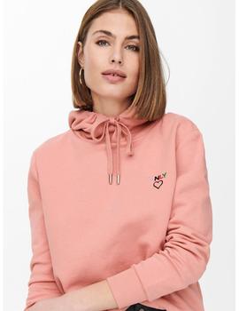 Sudadera Only Noomi rosa