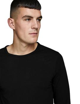 Camiseta Jack&Jones  m/l básica negra