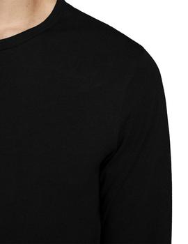 Camiseta Jack&Jones  m/l básica negra