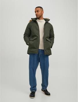 Parka Jack&Jones Craft kaki