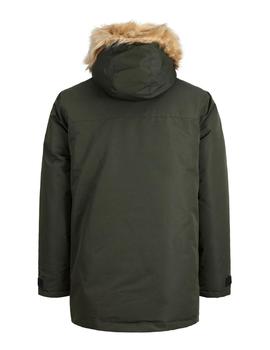Parka Jack&Jones Craft kaki
