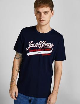 Camiseta Jack&Jones Logo marina