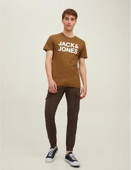 Camiseta Jack&Jones Corp Logo camel