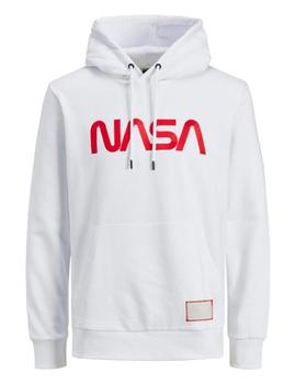 Sudadera Jack&Jones Nasa blanca