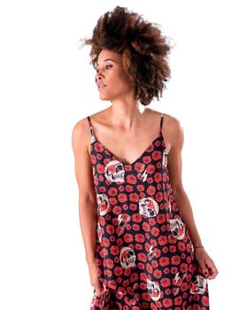 Vestido Animosa Rosas negro