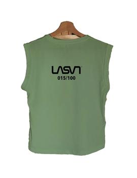 Camiseta La Sal Mujer Pirates kaki/coral
