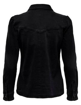 Camisa only wendy vaquera negra