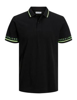 Polo Jack&Jones Globus negro