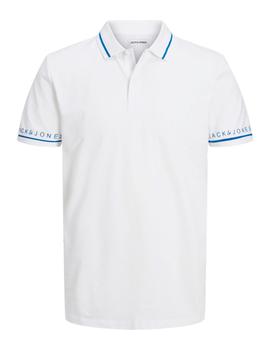 Polo Jack&Jones Globus blanco