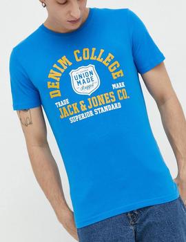 Camiseta Jack&Jones Logo azulon