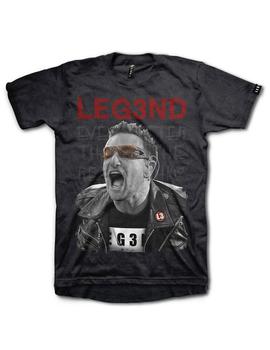 Camiseta Leg3nd Bono negra