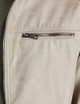 Cazadora Jack&Jones Roky beige