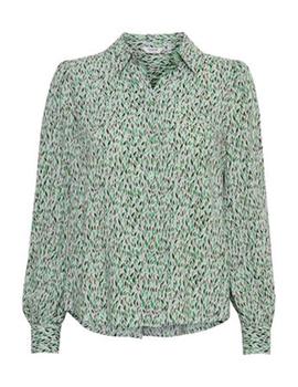 Camisa B.Young Hojas verde