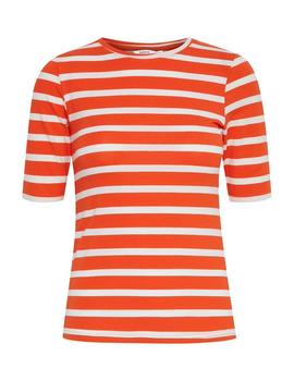 Camiseta B.Young Rayas naranja