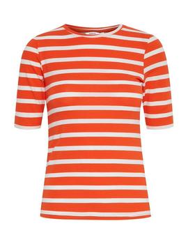 Camiseta B.Young Rayas naranja