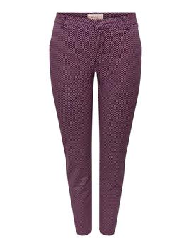 Pantalon Only Biana violeta