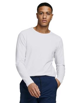 Camiseta Jack&Jones Basic M/L blanca