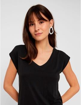 Camiseta Pieces Kamala negra