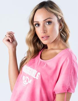 Camiseta Animosa Ingobernable rosa