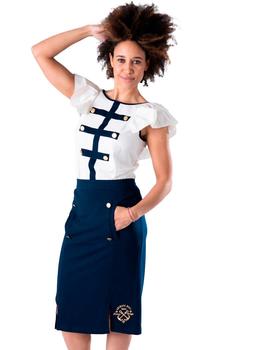 Falda Animosa Navy marina