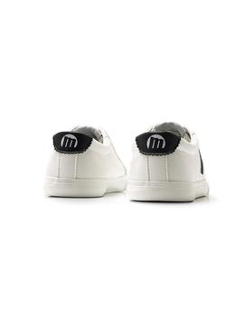 Zapas Mustang Chica blanca/negra