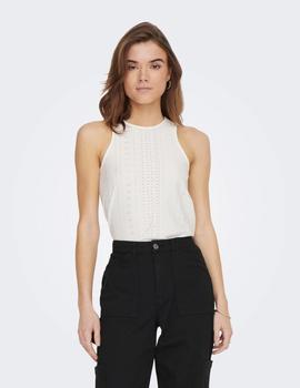 Camiseta Only Sandra Asas blanca