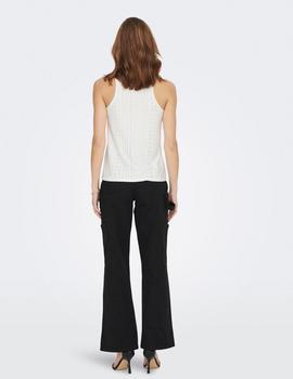 Camiseta Only Sandra Asas blanca