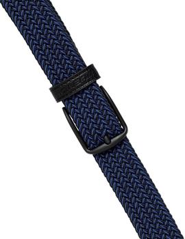 Cinturon Blend Trenzado azul